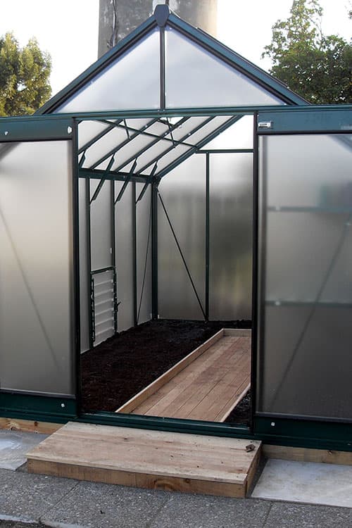 Trulux Pinnacle Glasshouse 3.6m x 2.4m view 3