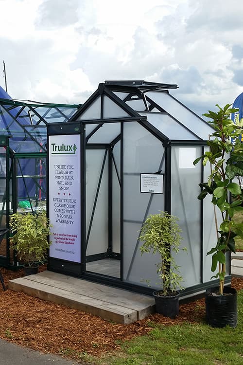 Trulux Micro Glasshouse 1.9m x 1.2m view 2